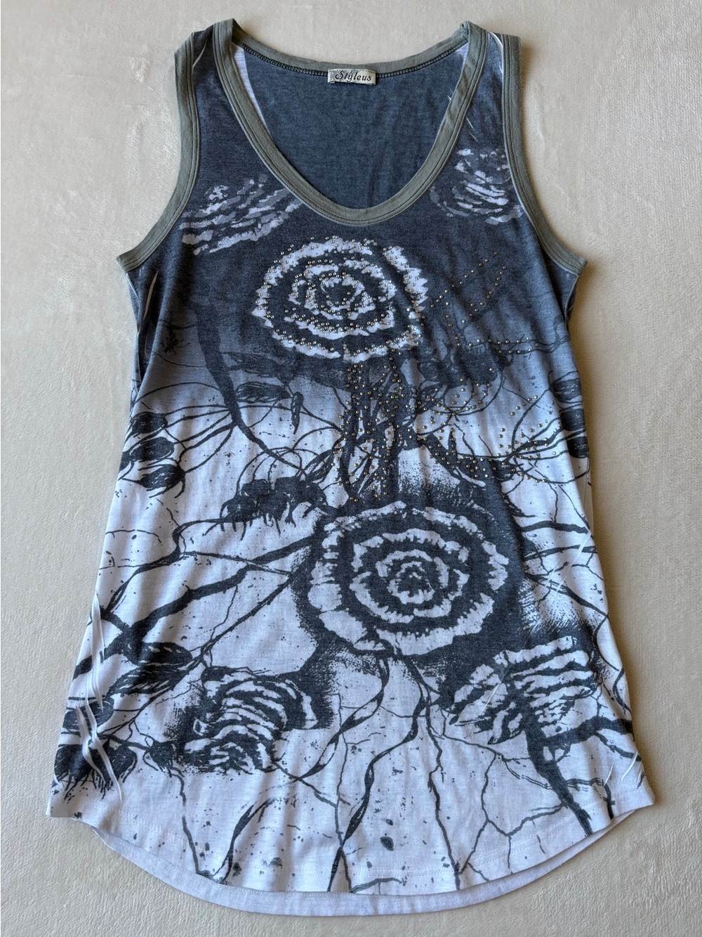 Y2K Fairy Grunge Styleus Tank Top Medium - Picture 2 of 8